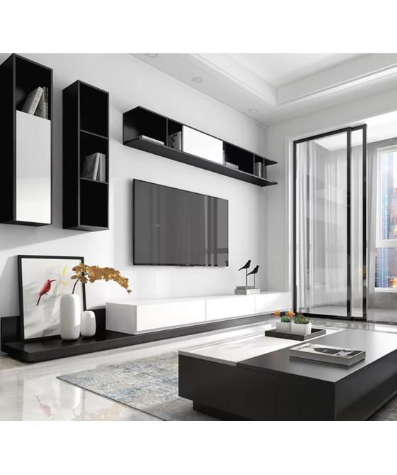 Kệ tivi 71.3 - Gỗ MDF, Kích thước (DxRxC) 2200 x 360 x 300 mm Kệ tivi 71.3 - Gỗ MDF, Kích thước (DxRxC) 2200 x 360 x 300 mm